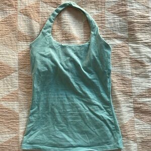 Hyde yoga - turquoise halter top